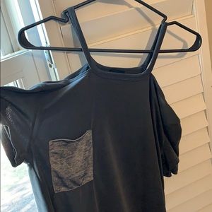 Off the shoulder shirt